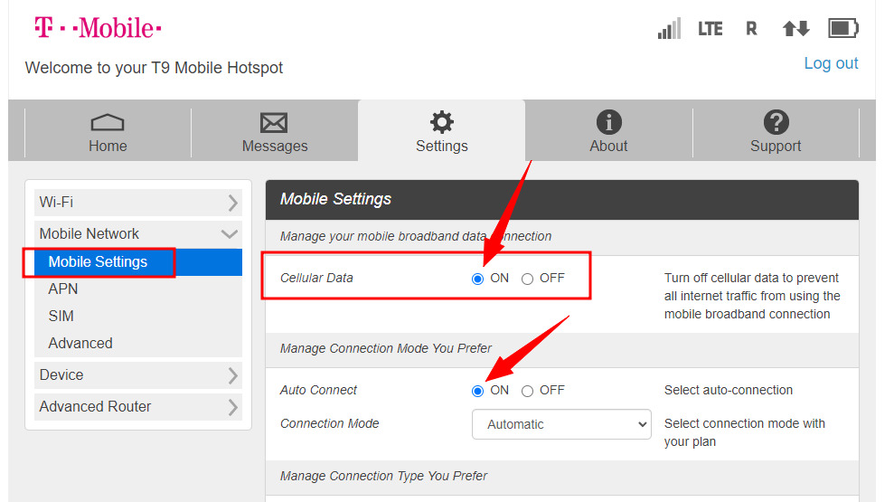 Verizon jetpack hotspot with spectrum smart SIM card. WiFi